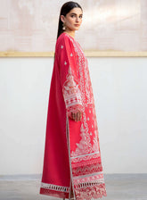 Saad Shaikh Luxury Eid Embroidered Lawn 3 Piece Unstitched Suit SSK24E PIE
